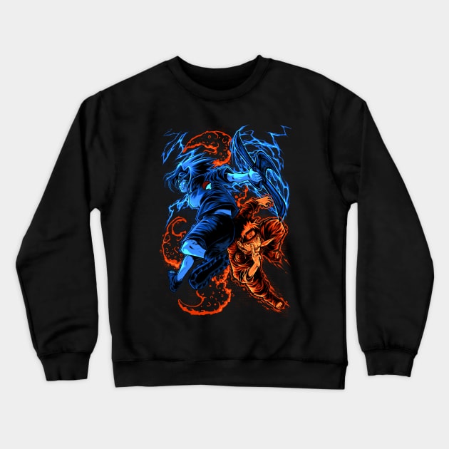 RIVAL Crewneck Sweatshirt by Noizfanart